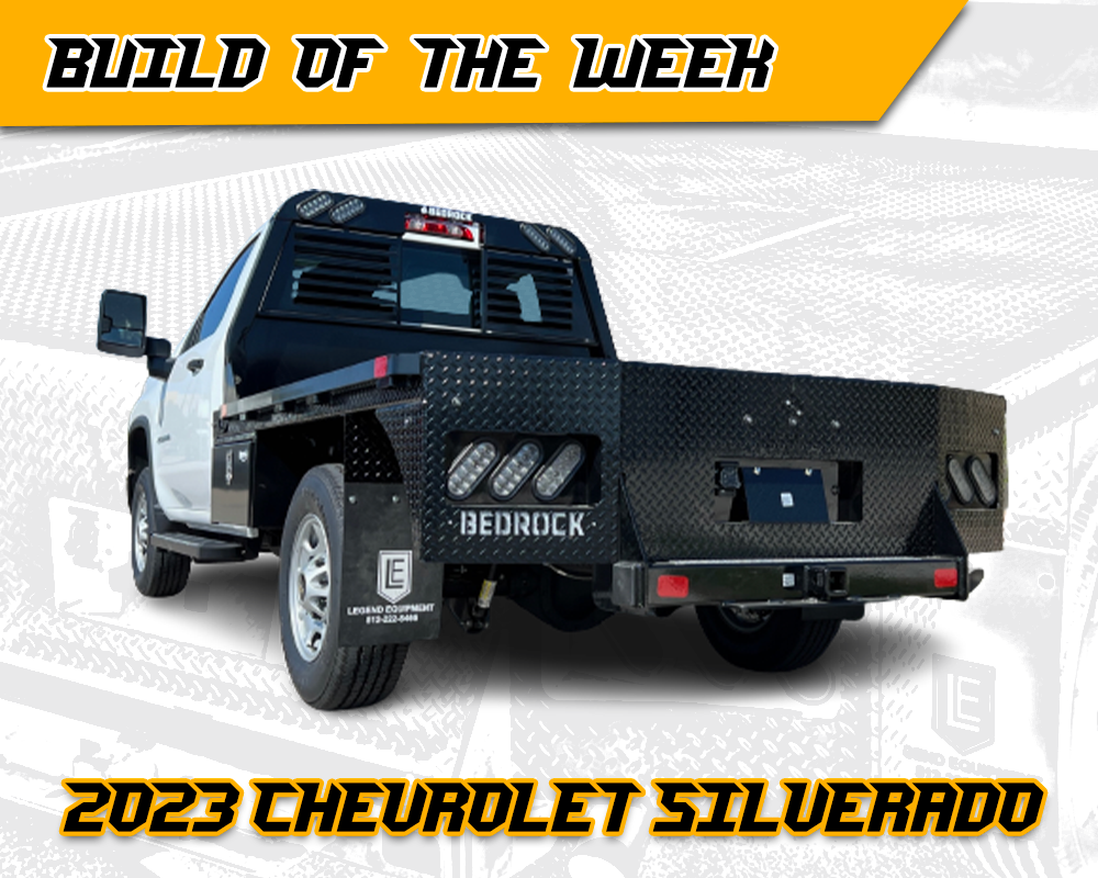 Chevy Silverado with Bedrock Flatbed